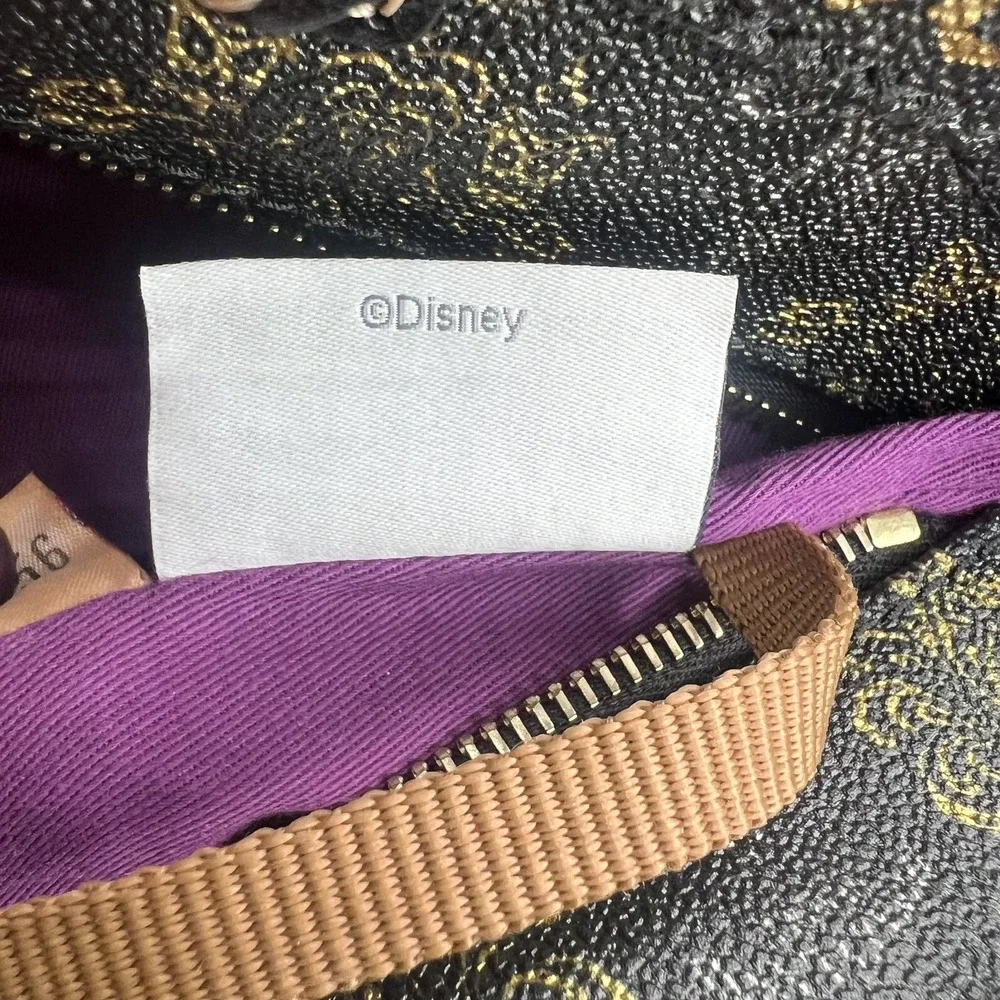 Disney‎ Dooney & Bourke Tote Bag Womens Haunted Mansion 50th Anniversary Gold